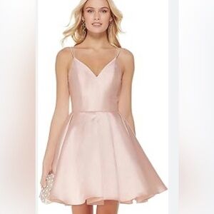 Alyce Paris Short, V-Neck, Fit N Flare Dress Sz 6